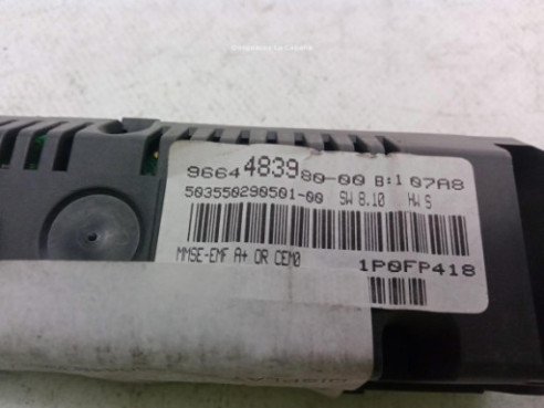 9664483980, DISPLAY PEUGEOT 207 (WA_, WC_)|Desguaces La Cabaña