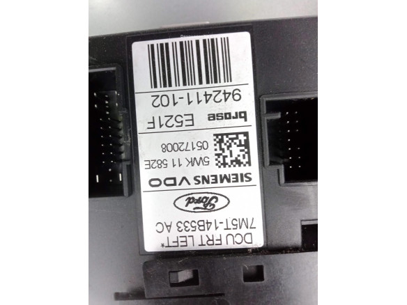 7M5T14B533AC ELEVALUNAS PUERTA LAT DEL IZQ FORD KUGA I|Desguaces La Cabaña