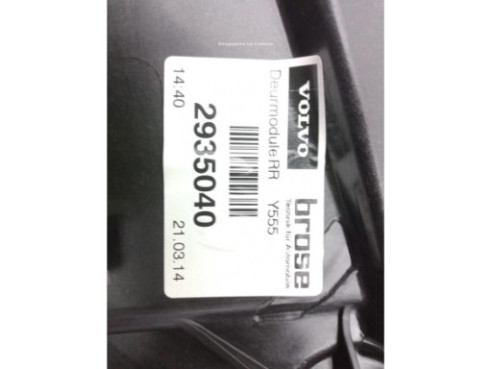 2935040 ELEVALUNAS PUERTA LAT TRA DER VOLVO V40 Fastback (525, 526)|Desguaces La Cabaña