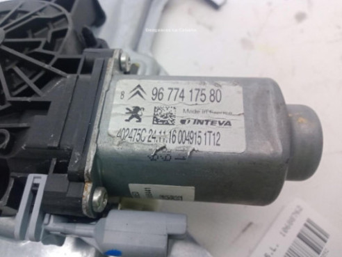 9677417580 ELEVALUNAS PUERTA LAT TRA IZQ CITROEN C-ELYSEE|Desguaces La Cabaña