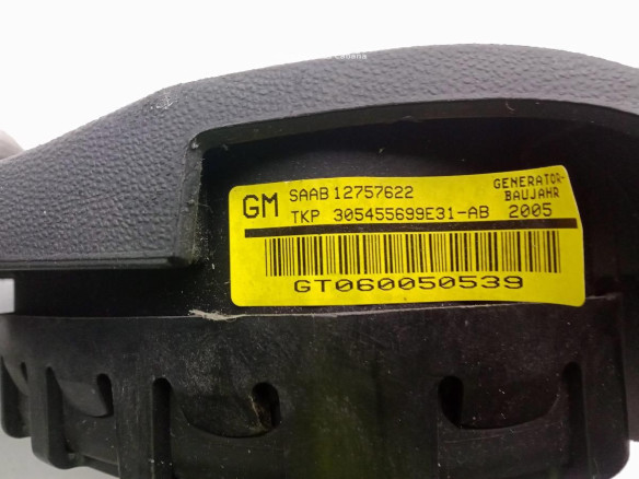 12757622 AIRBAG IZQ SAAB 9-5 (YS3E)|Desguaces La Cabaña