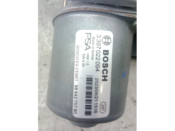 9835139280 MOTOR LIMPIAPARABRISAS DEL OPEL ASTRA L|Desguaces La Cabaña