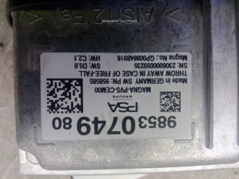 9853074980 MODULO ELECTRONICO 2 OPEL ASTRA L|Desguaces La Cabaña