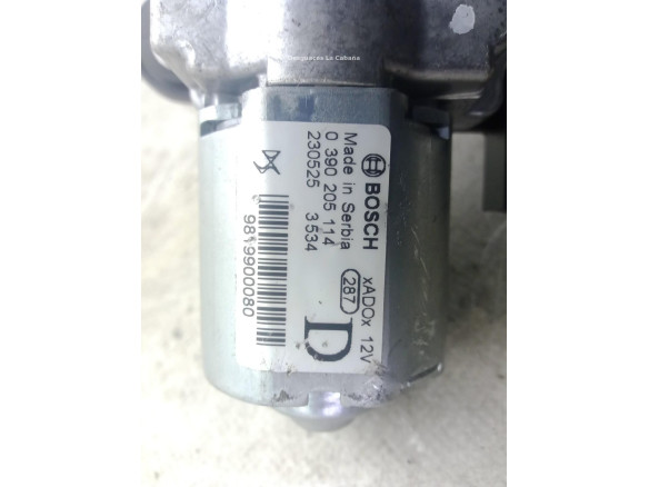 9819900080 MOTOR LIMPIAPARABRISAS TRA OPEL ASTRA L|Desguaces La Cabaña