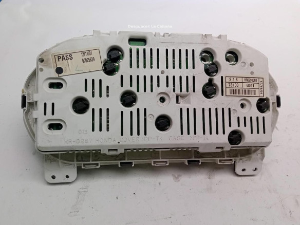 HR0291008, CUADRO INSTRUMENTOS HONDA CIVIC VII Hatchback (EU, EP, EV)|Desguaces La Cabaña
