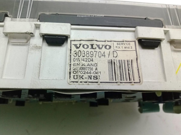 30389704D, CUADRO INSTRUMENTOS VOLVO S40 I (644)|Desguaces La Cabaña