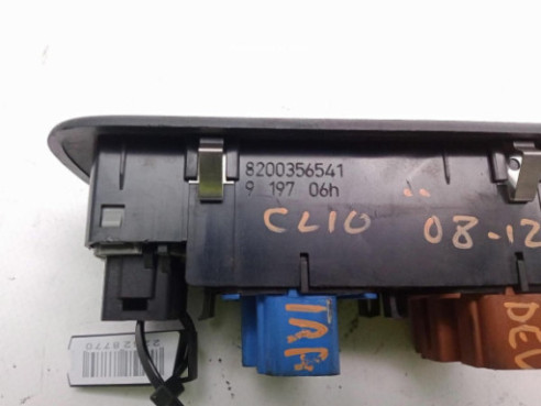 8200356541 MANDO ELEVALUNAS PUERTA LAT DEL IZQ RENAULT CLIO III (BR0/1, CR0/1)|Desguaces La Cabaña