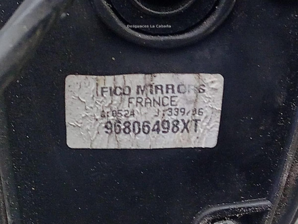 96806498XT ESPEJO IZQ PEUGEOT 207 (WA_, WC_)|Desguaces La Cabaña