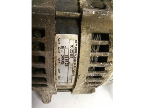 95520887 ALTERNADOR OPEL COMBO Tour|Desguaces La Cabaña