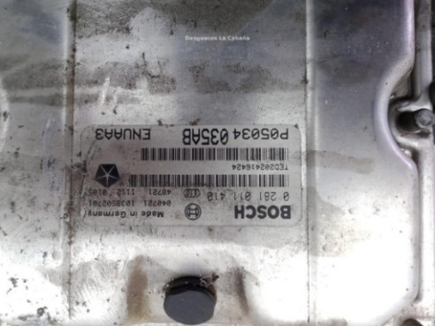 0281011410 CENTRALITA MOTOR CHRYSLER PT CRUISER (PT_)|Desguaces La Cabaña