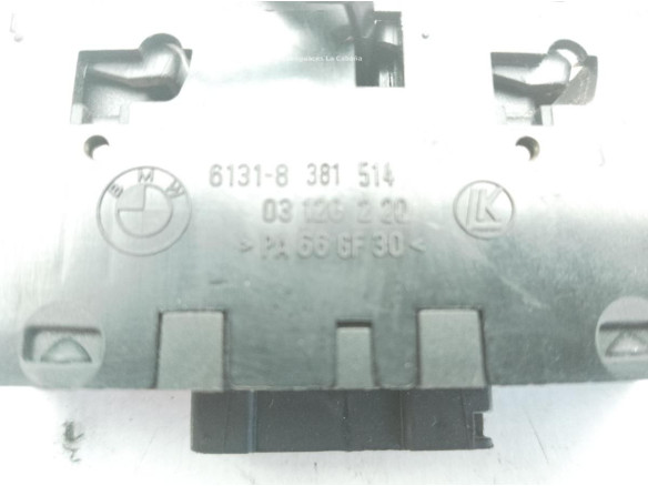 6131 8381514 MANDO ELEVALUNAS PUERTA LAT DEL DER BMW 3 (E46)|Desguaces La Cabaña