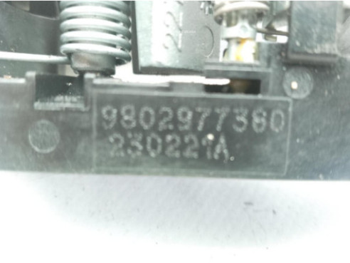 9802977380 MANILLA PUERTA LAT TRA DER EXT OPEL COMBO Limusina (X19)|Desguaces La Cabaña