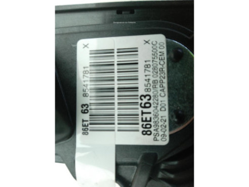 9836042280 POTENCIOMETRO ACELERADOR OPEL COMBO Limusina (X19)|Desguaces La Cabaña