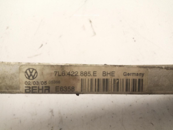 7L6422885E RADIADOR ACEITE DIRECCION VW TOUAREG (7LA, 7L6, 7L7)|Desguaces La Cabaña