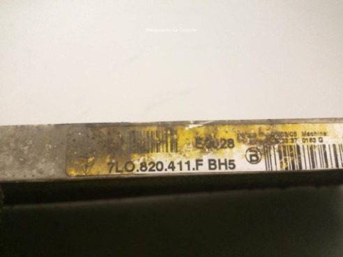7L0820411F RADIADOR AIRE ACONDICIONADO VW TOUAREG (7LA, 7L6, 7L7)|Desguaces La Cabaña