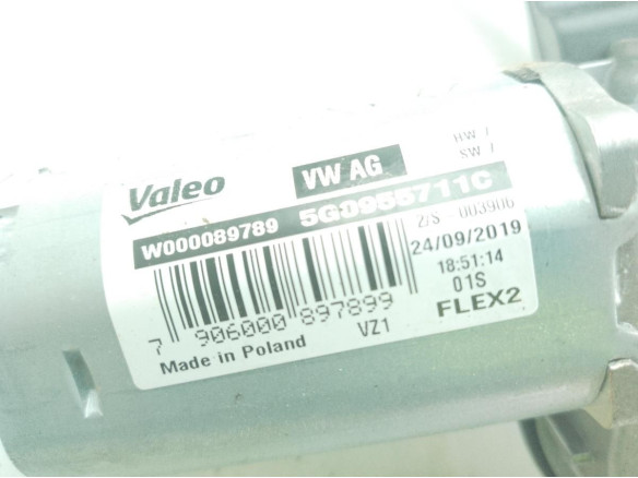 5G0955711C MOTOR LIMPIAPARABRISAS TRA VW POLO (AW1, BZ1)|Desguaces La Cabaña