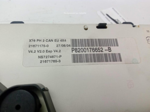 P8200176652B, CUADRO INSTRUMENTOS RENAULT KANGOO (KC0/1_)|Desguaces La Cabaña