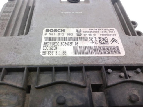 9665091180 CENTRALITA MOTOR PEUGEOT EXPERT Furgón (VF3A_, VF3U_, VF3X_)|Desguaces La Cabaña