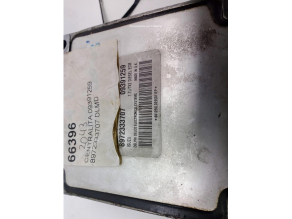 09391259,8972333707, CENTRALITA MOTOR OPEL CORSA C (X01)|Desguaces La Cabaña