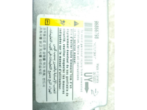 96866798 CENTRALITA AIRBAG OPEL ANTARA (L07)|Desguaces La Cabaña