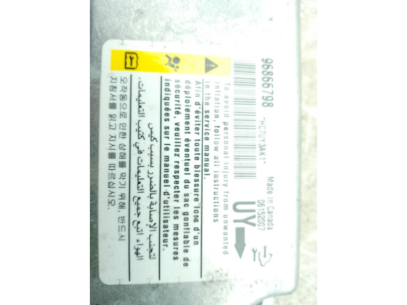 96866798 CENTRALITA AIRBAG OPEL ANTARA (L07)|Desguaces La Cabaña