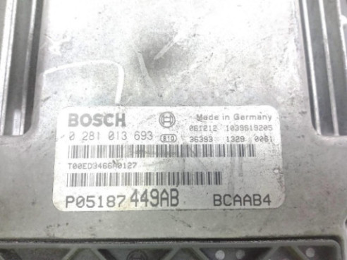 0281013693 CENTRALITA MOTOR DODGE CALIBER|Desguaces La Cabaña