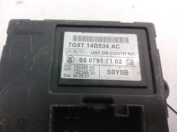 7G9T14B534AC CENTRALITA MOTOR FORD MONDEO IV (BA7)|Desguaces La Cabaña