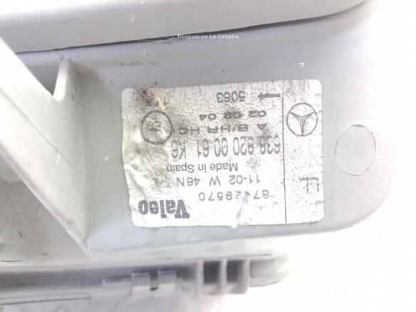 6388200061 FARO IZQUIERDO MERCEDES BENZ VITO Furgón (638)|Desguaces La Cabaña