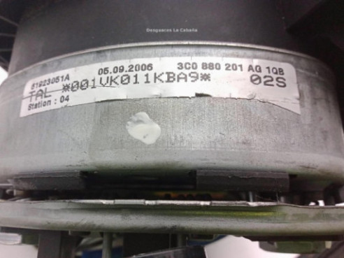3C0880201AG AIRBAG IZQ VW PASSAT (3C2)|Desguaces La Cabaña