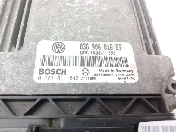 03G906016ET, CENTRALITA MOTOR VW GOLF V (1K1)|Desguaces La Cabaña