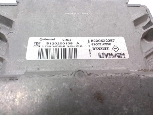 8200522357 CENTRALITA MOTOR RENAULT CLIO III (BR0/1, CR0/1)|Desguaces La Cabaña
