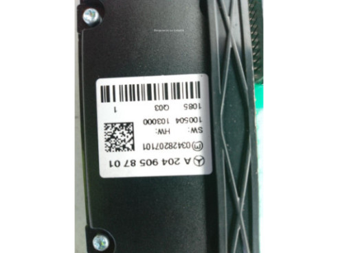 A2049058701 MANDO MULTIMEDIA MERCEDES BENZ CLASE C (W204)|Desguaces La Cabaña