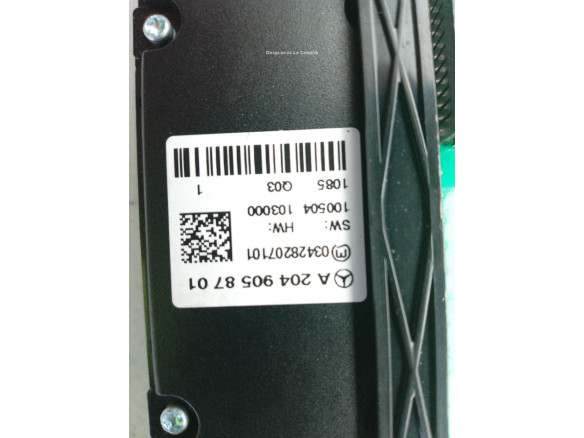 A2049058701 MANDO MULTIMEDIA MERCEDES BENZ CLASE C (W204)|Desguaces La Cabaña