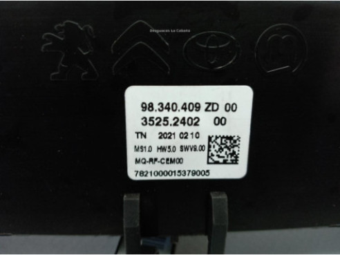 98340409ZD MANDO CLIMA OPEL COMBO Limusina (X19)|Desguaces La Cabaña