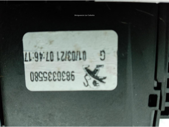 9830335580 ELEVALUNAS PUERTA LAT TRA IZQ OPEL COMBO Limusina (X19)|Desguaces La Cabaña