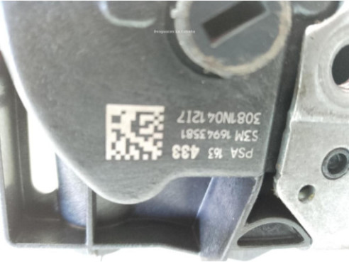 163433 CERRADURA PUERTA LAT DEL DER OPEL COMBO Limusina (X19)|Desguaces La Cabaña