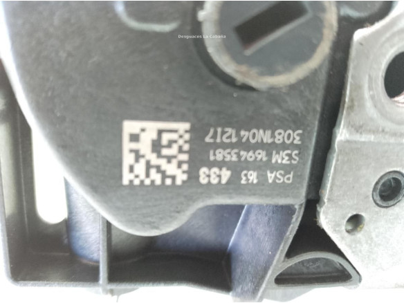 163433 CERRADURA PUERTA LAT DEL DER OPEL COMBO Limusina (X19)|Desguaces La Cabaña