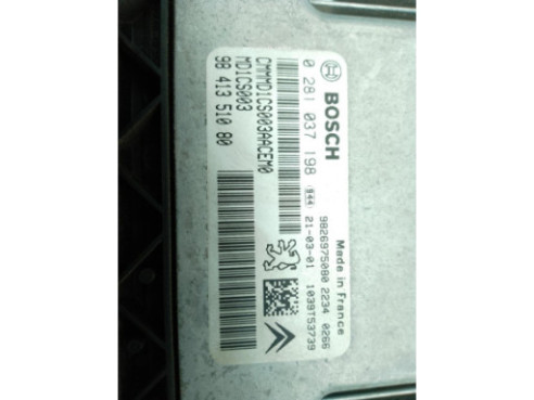 9841351080 CENTRALITA MOTOR OPEL COMBO Limusina (X19)|Desguaces La Cabaña