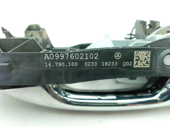 A0997602102 MANILLA PUERTA LAT TRA IZQ EXT MERCEDES BENZ CLASE A (W177)|Desguaces La Cabaña