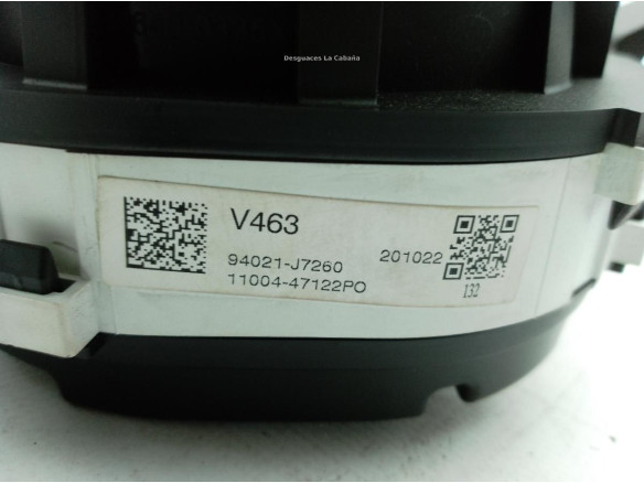 94021J7260 CUADRO INSTRUMENTOS KIA CEED Sportswagon (CD)|Desguaces La Cabaña