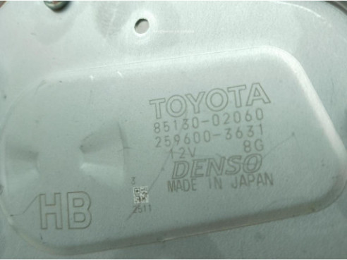 8513002060 MOTOR LIMPIAPARABRISAS TRA TOYOTA COROLLA Fastback (_E21_)|Desguaces La Cabaña