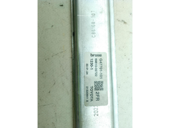 6981002722 ELEVALUNAS PUERTA LAT DEL DER TOYOTA COROLLA Fastback (_E21_)|Desguaces La Cabaña