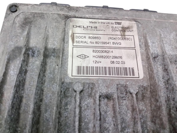 8200308214 CENTRALITA MOTOR NISSAN ALMERA II (N16)|Desguaces La Cabaña
