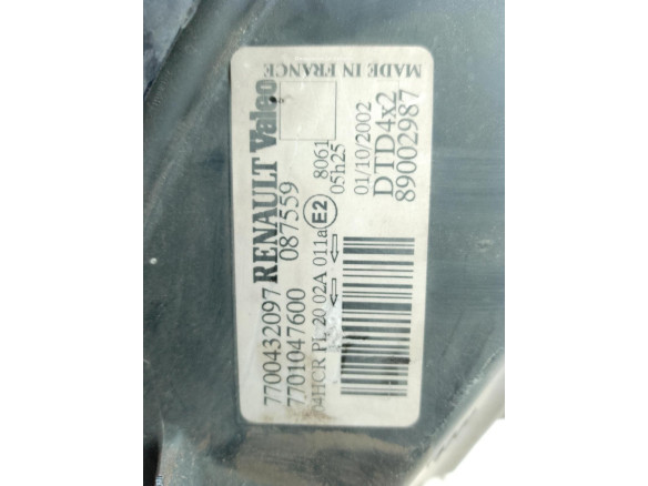 7700432097 FARO DERECHO RENAULT SCENIC I Limusina (JA0/1_)|Desguaces La Cabaña