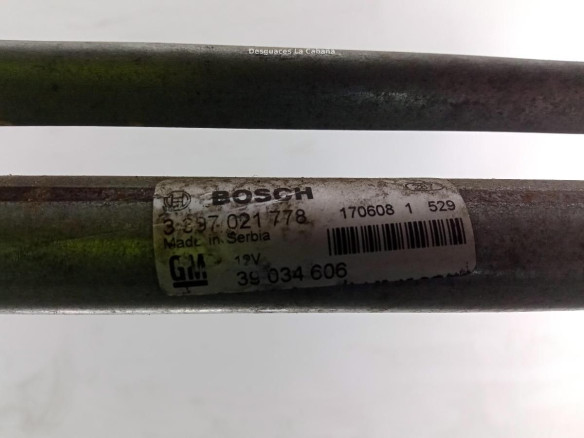 3397021778 MOTOR LIMPIAPARABRISAS DEL OPEL ASTRA K (B16)|Desguaces La Cabaña