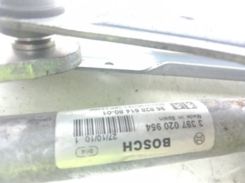 9682861480 MOTOR LIMPIAPARABRISAS DEL PEUGEOT PARTNER Tepee|Desguaces La Cabaña