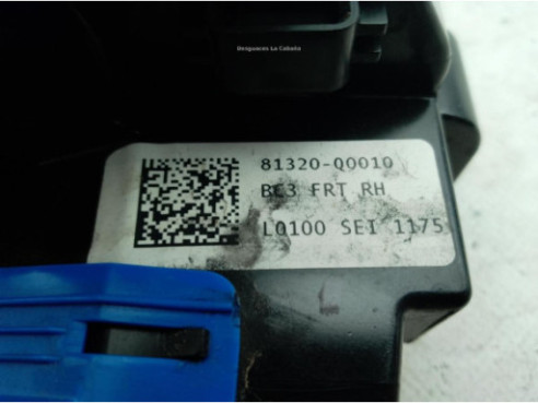 81320Q0010 CERRADURA PUERTA LAT DEL DER HYUNDAI i20 III (BC3, BI3)|Desguaces La Cabaña