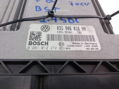 0281012272 CENTRALITA MOTOR VW CADDY III Furgón (2KA, 2KH, 2CA, 2CH)|Desguaces La Cabaña