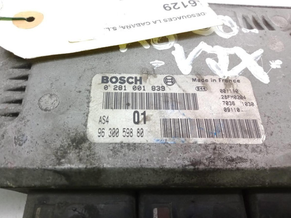 9630059880 CENTRALITA MOTOR CITROEN SAXO (S0, S1)|Desguaces La Cabaña