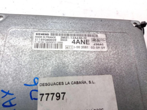 3M5112A650FE, CENTRALITA MOTOR FORD FOCUS C-MAX|Desguaces La Cabaña